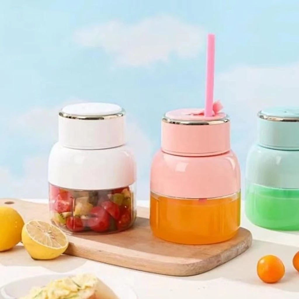Mini Liquidificador Portátil USB Recarregável Shake e Suco | Vida Potente
