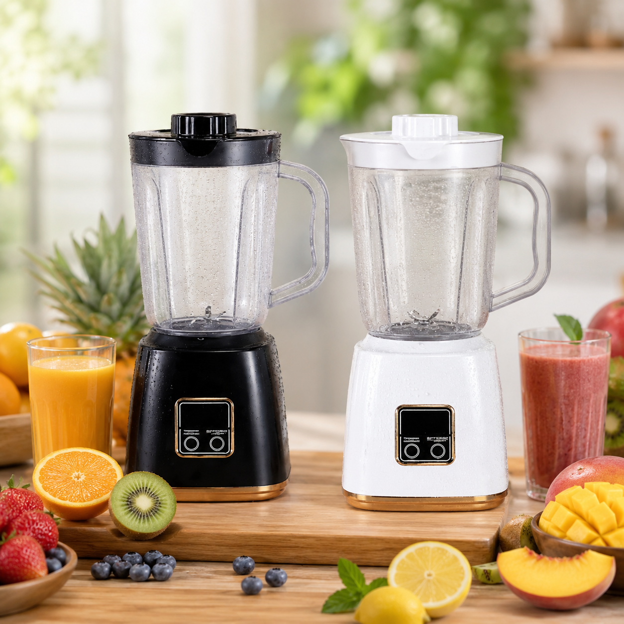 Mini Liquidificador Portátil USB 600ML 10 Lâminas Turbo | Vida Potente