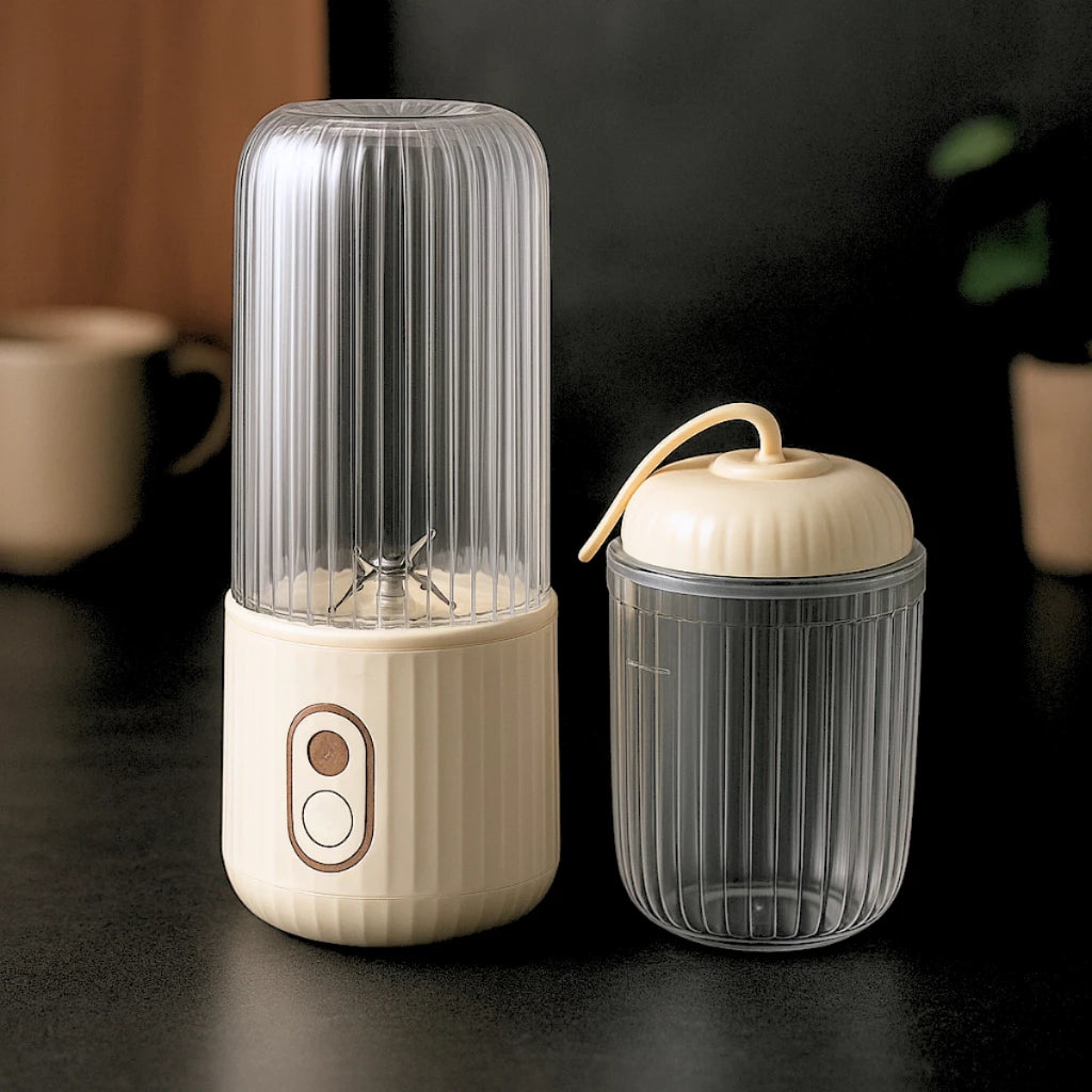 Mini Liquidificador Portátil USB 8 Lâminas 450ML Turbo | Vida Potente