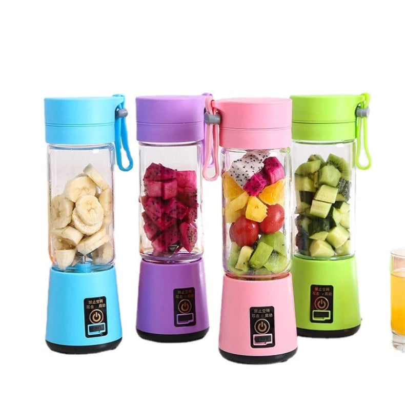 Mini Liquidificador Portátil USB 6 Lâminas Shake e Smoothie | Vida Potente