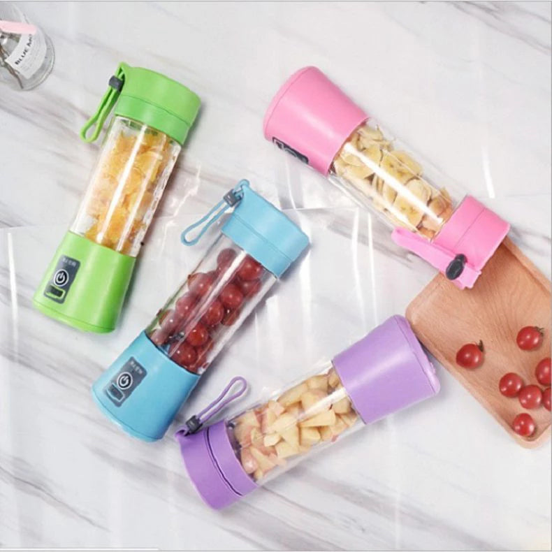 Mini Liquidificador Portátil USB 6 Lâminas Shake e Smoothie | Vida Potente