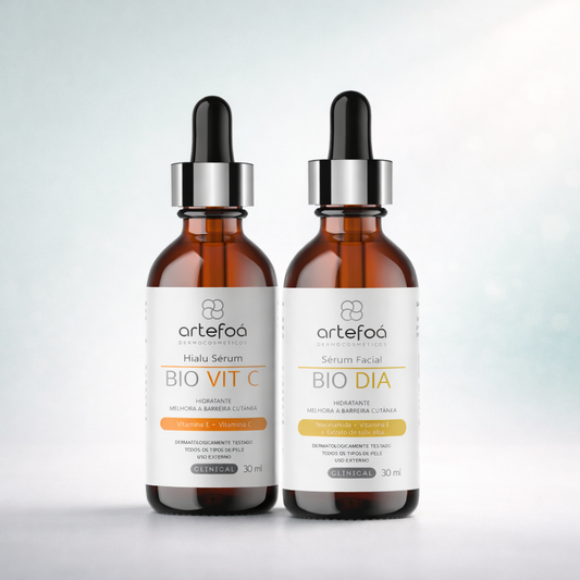 Séruns duplo clareamento (Bio Vit C + Bio Dia)