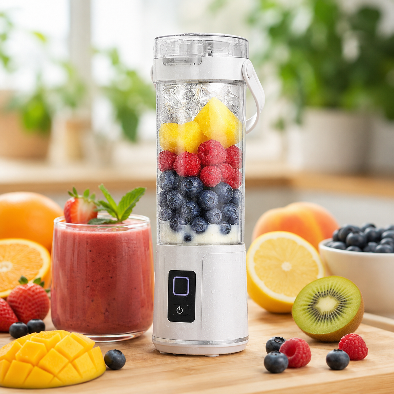 Liquidificador Portátil BC151 USB Shake e Smoothie | Vida Potente