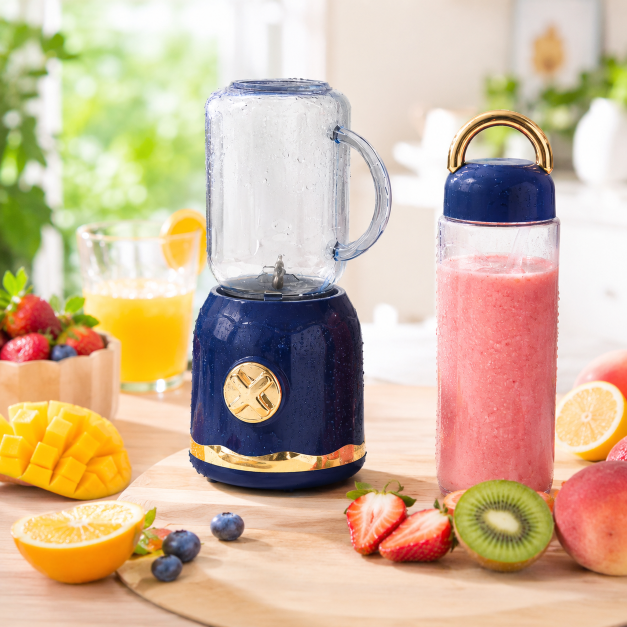 Mini Liquidificador Portátil 3 em 1 – Praticidade, Estilo e Saúde em Qualquer Lugar