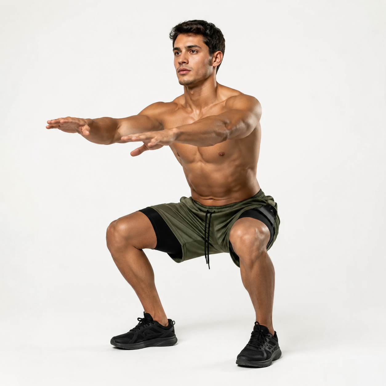 Shorts 2 em 1 Dry Fit Vida Potente — Compre 1, Leve 2