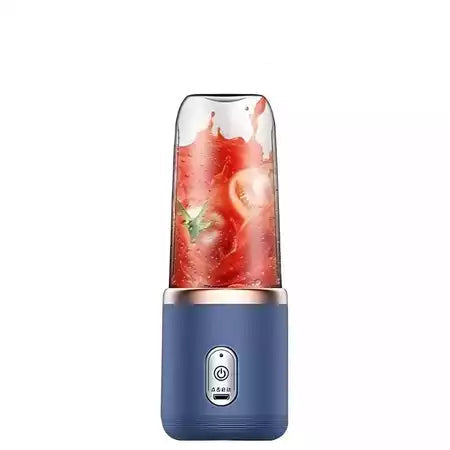 Mini Liquidificador Portátil USB 400ML 6 Lâminas Recarregável | Vida Potente