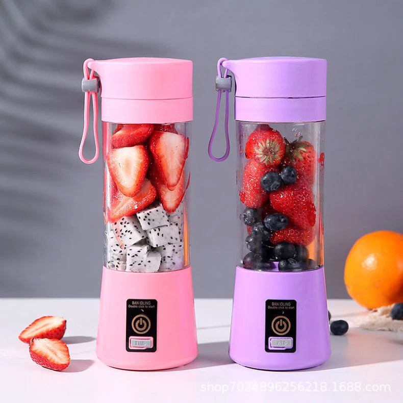 Mini Liquidificador Portátil USB 6 Lâminas Shake e Smoothie | Vida Potente