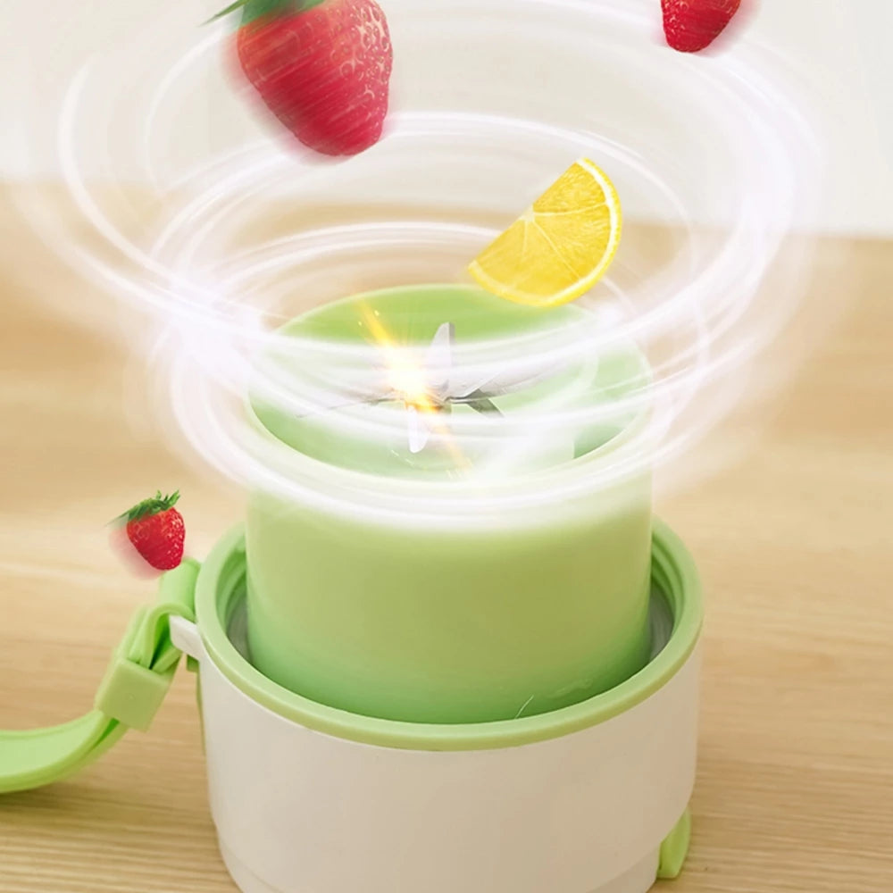 Copo Liquidificador Portátil USB 10 Lâminas LED 349ML | Vida Potente