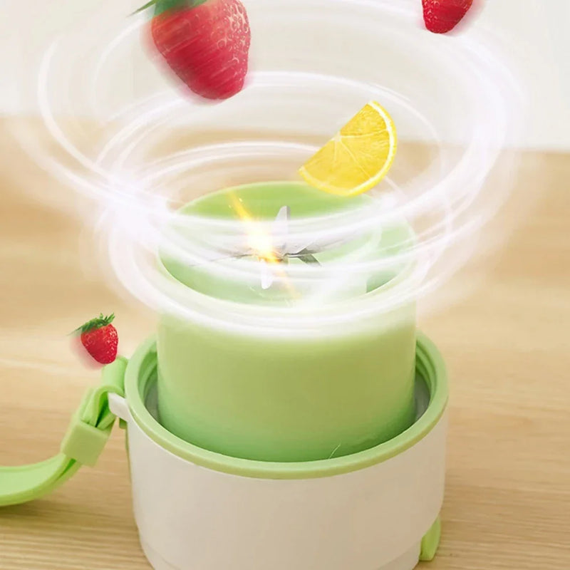 Copo Liquidificador Portátil USB 10 Lâminas LED 349ML | Vida Potente