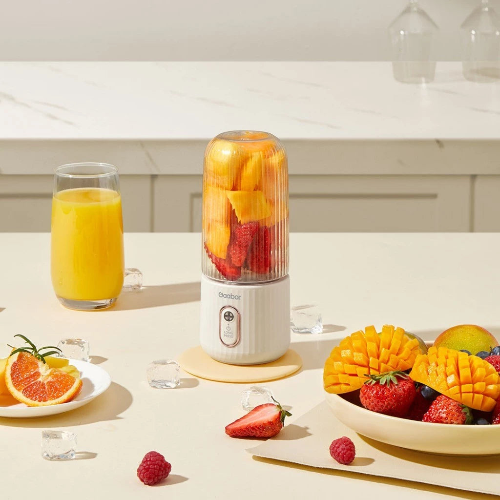 Mini Liquidificador Portátil Gaabor USB 2 Copos Blender | Vida Potente