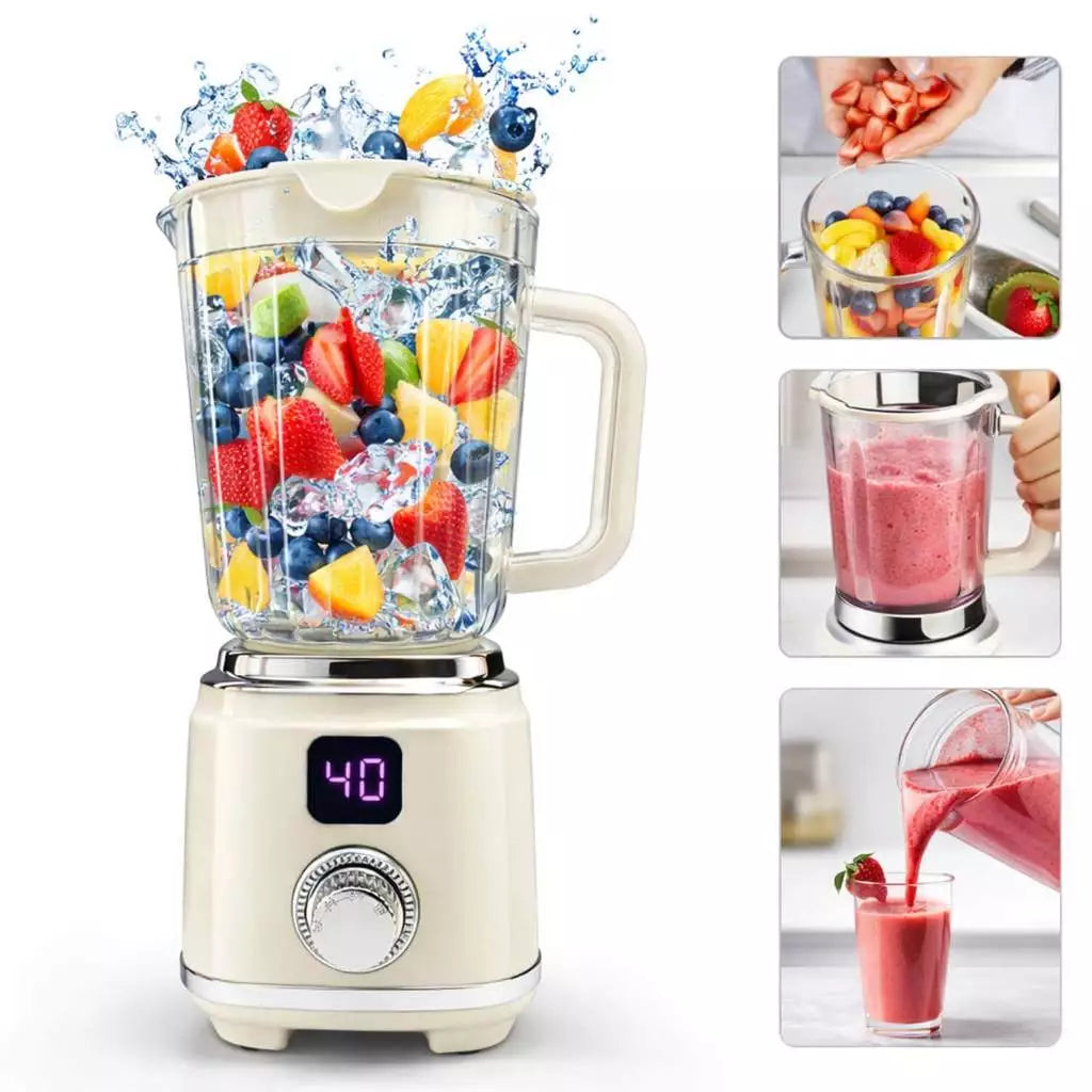 Liquidificador Portátil USB 600ML 10 Lâminas Turbo | Vida Potente