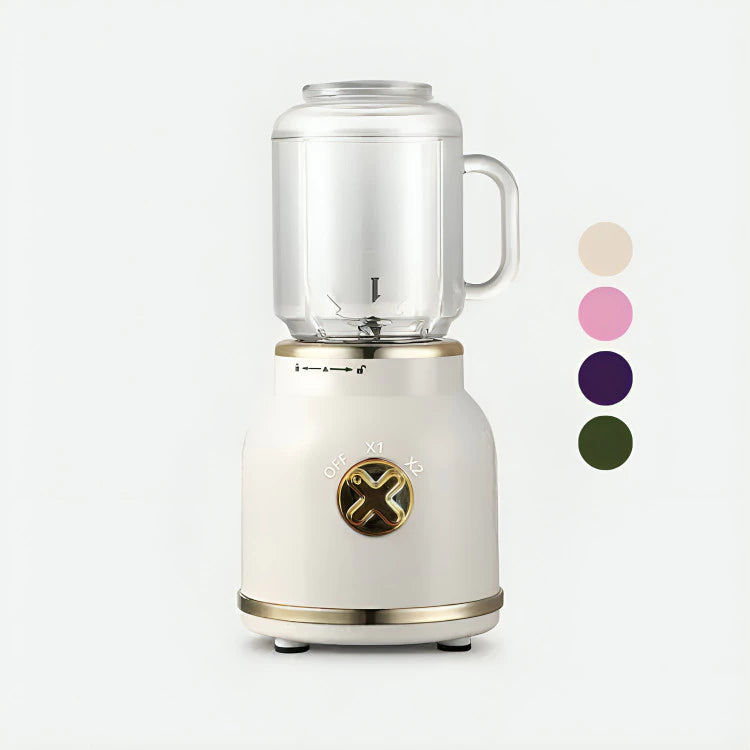 Mini Juicer Portátil USB 10 Lâminas 500ML Retrô | Vida Potente