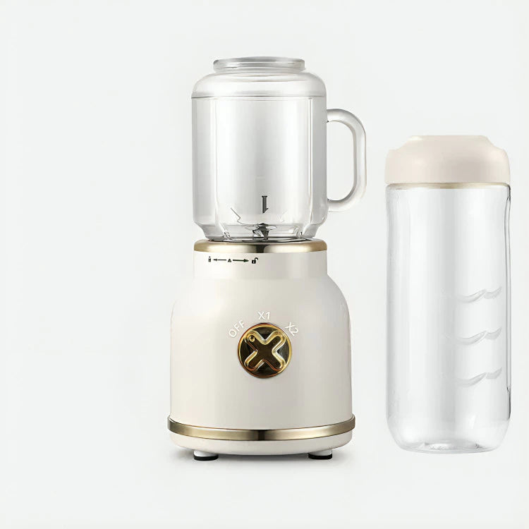 Mini Juicer Portátil USB 10 Lâminas 500ML Retrô | Vida Potente