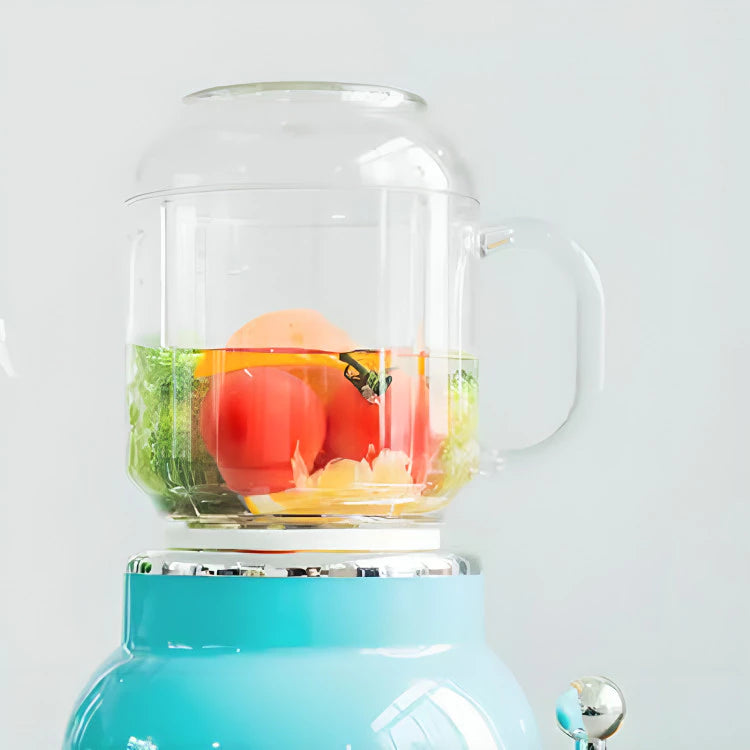 Mini Juicer Portátil USB 10 Lâminas 500ML Retrô | Vida Potente